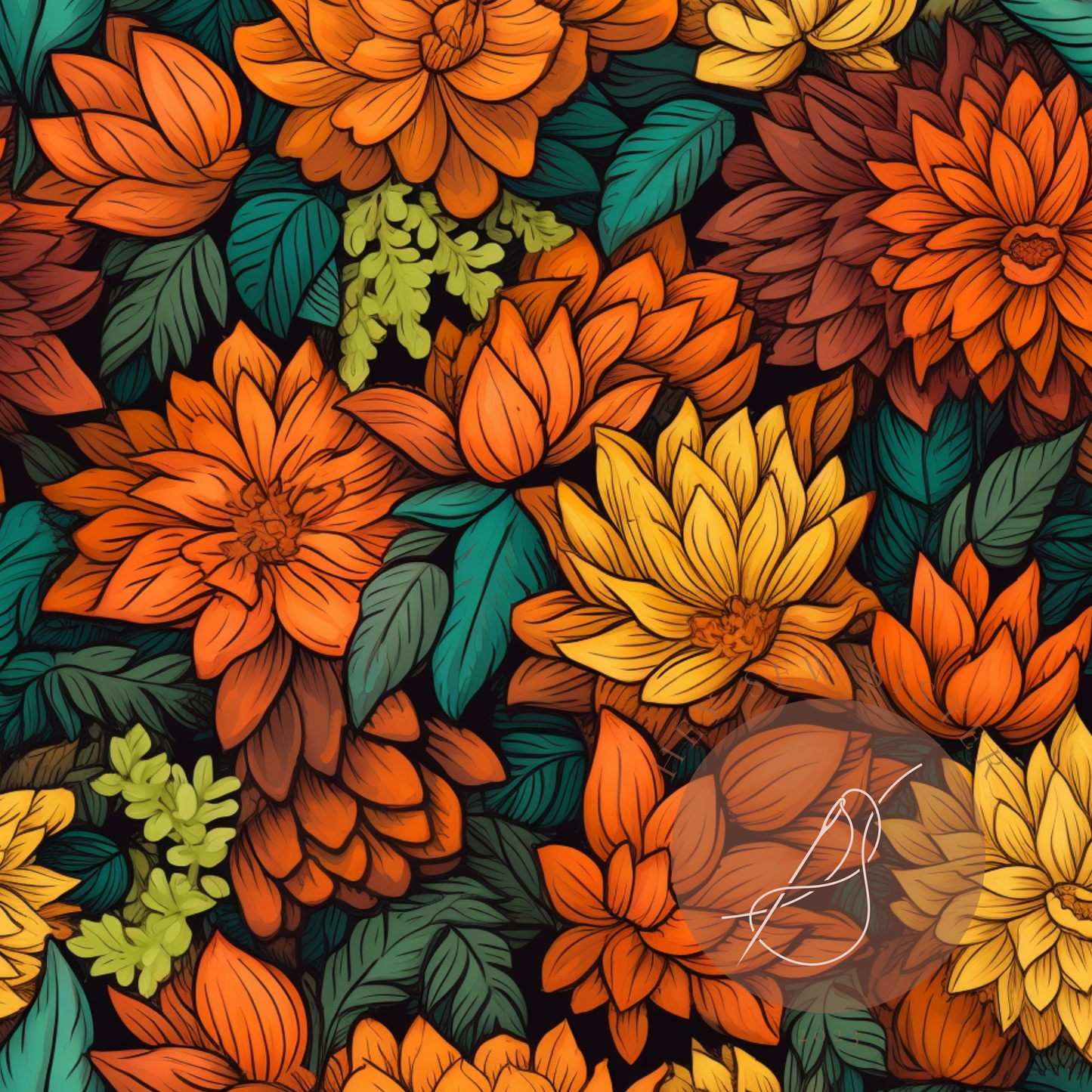 Autumn vibes flower bundle