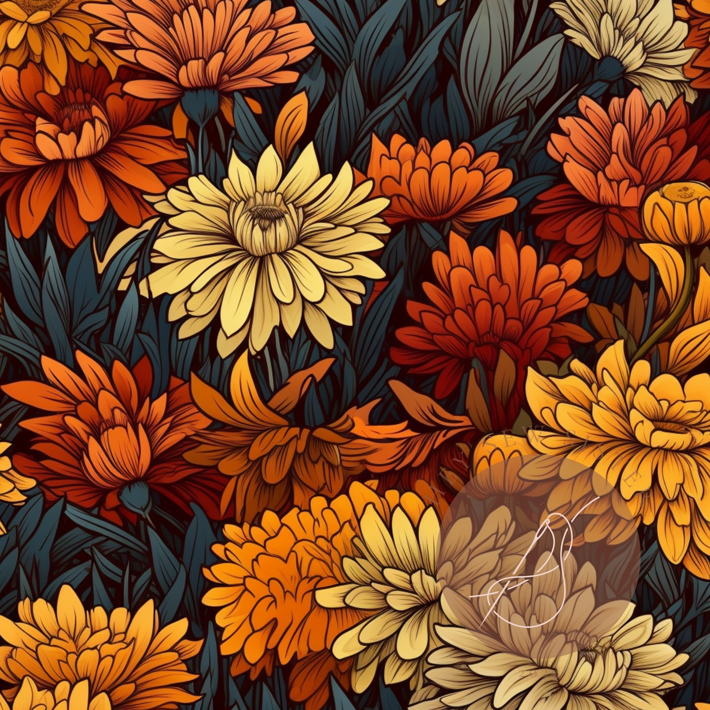 Autumn vibes flower bundle