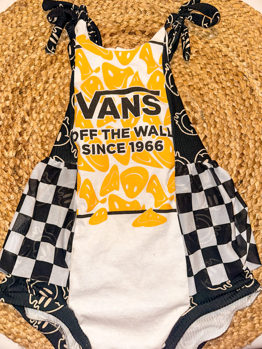 RTS Vans 2t upcycle romper
